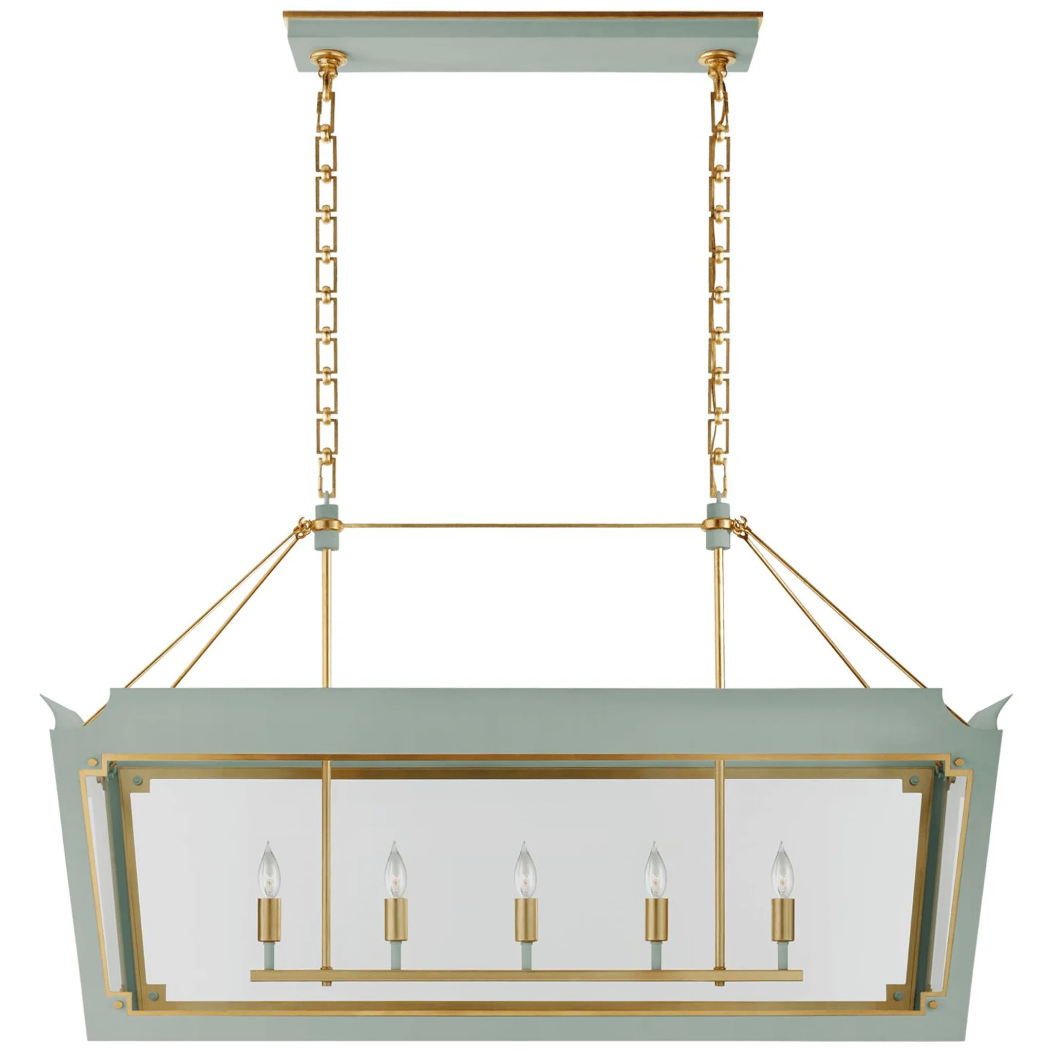 Купить Подвесной светильник Caddo Medium Linear Lantern в интернет-магазине roooms.ru