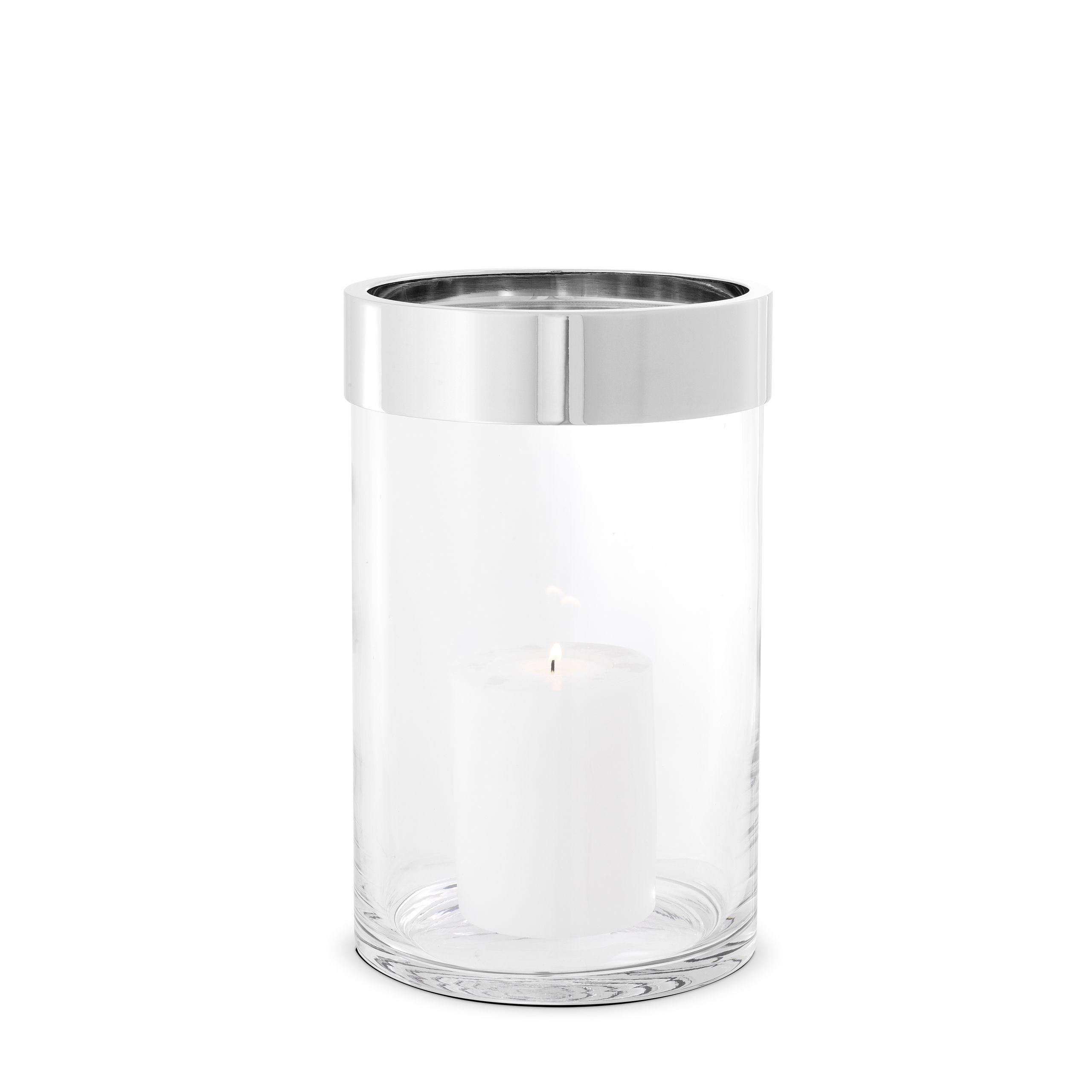 clear glass | nickel finish S