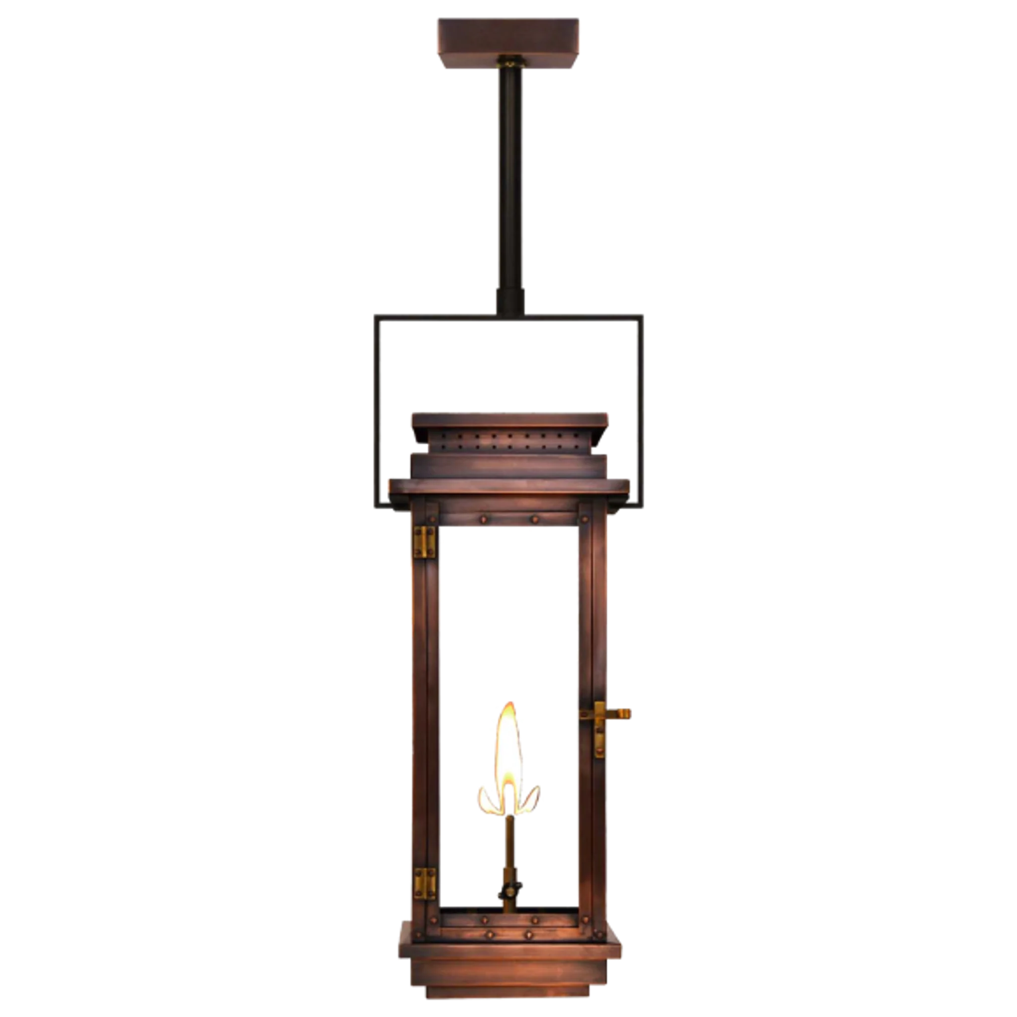 Купить Уличный подвесной светильник Contempo 18" Yoke Ceiling Lantern в интернет-магазине roooms.ru