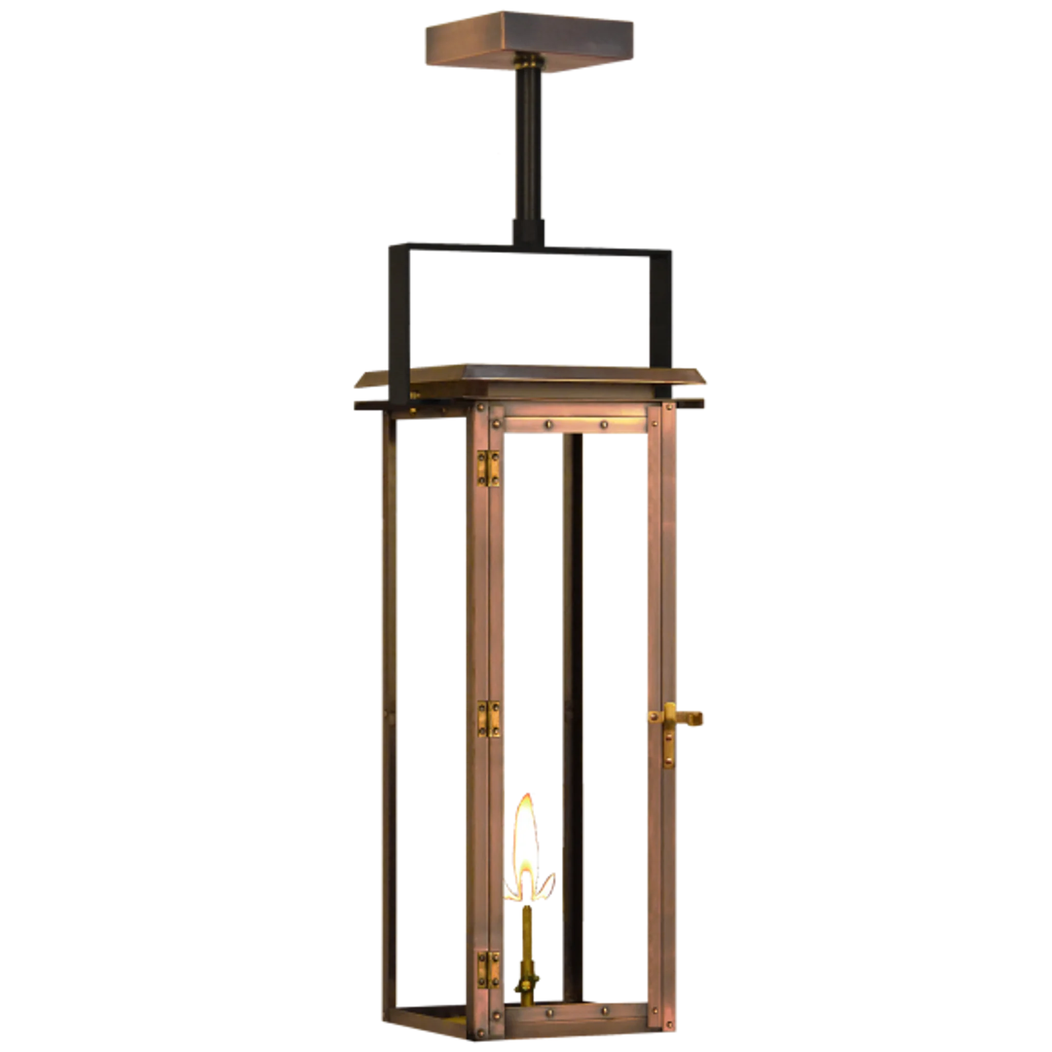 Купить Подвесной светильник Hyland 20.5" Contemporary Yoke Lantern в интернет-магазине roooms.ru