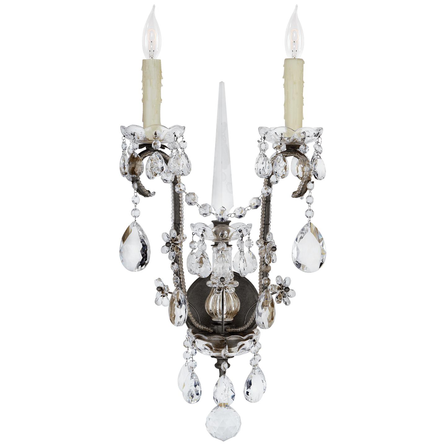 Купить Бра Alessandra Large Chandelier Sconce в интернет-магазине roooms.ru