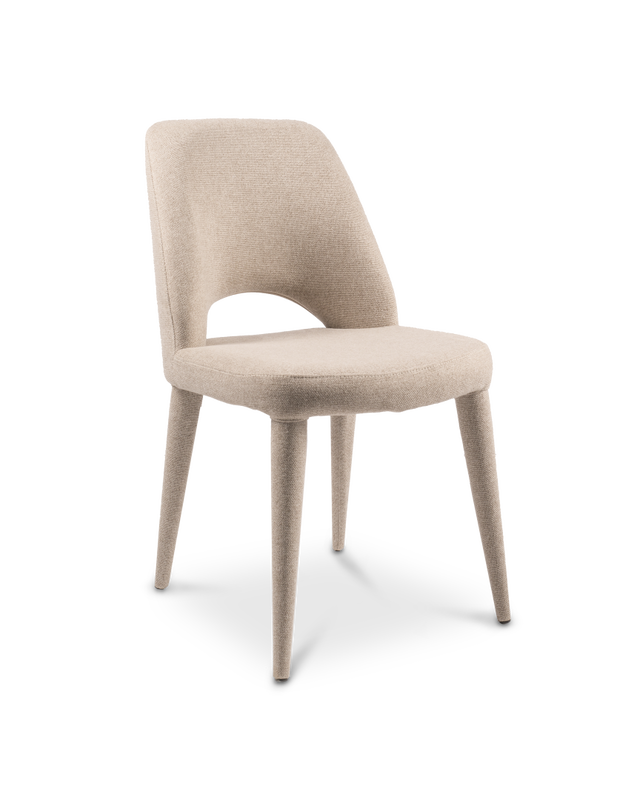 Beige Metal frameUpholstered legs