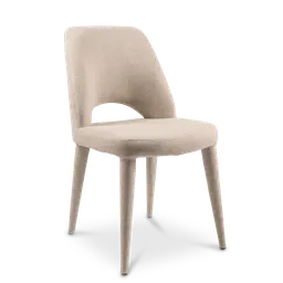 Beige Metal frameUpholstered legs