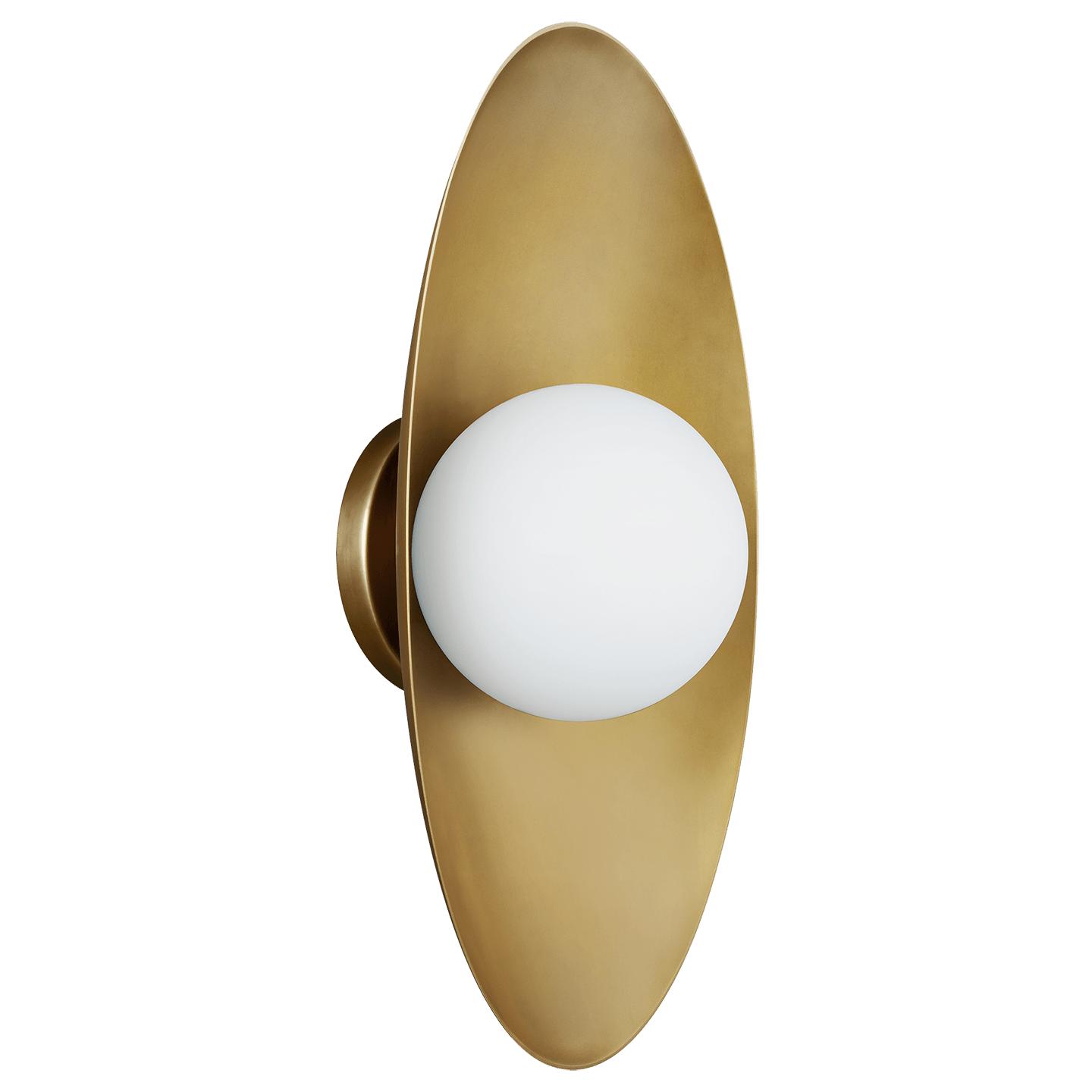 Aged Brass 16" Integrated LED 90 CRI 3000K 120V-277V UNV (T24)