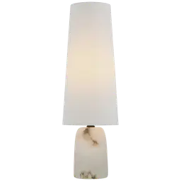 Alabaster 4" x 5.5" x 12" Linen