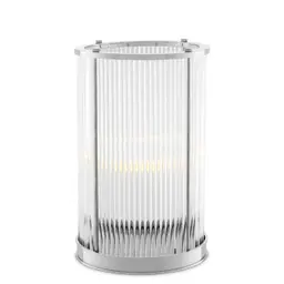 nickel finish | clear glass M