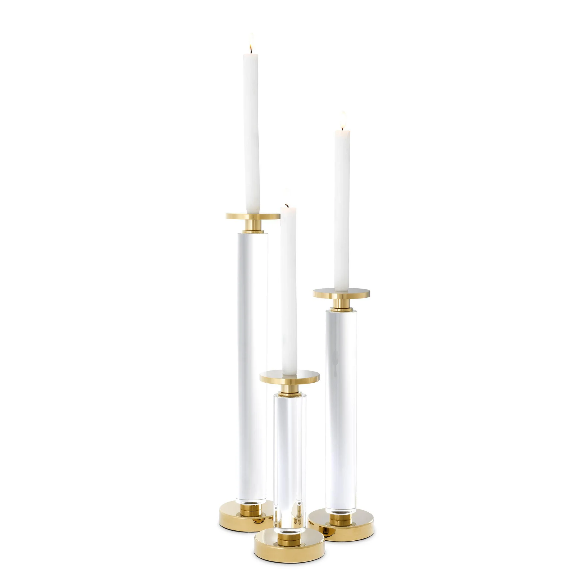 Купить Подсвечник Candle Holder Chapman set of 3 в интернет-магазине roooms.ru