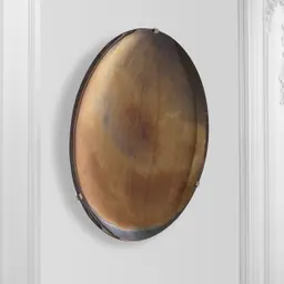 concave mirror glass | multicoloured L