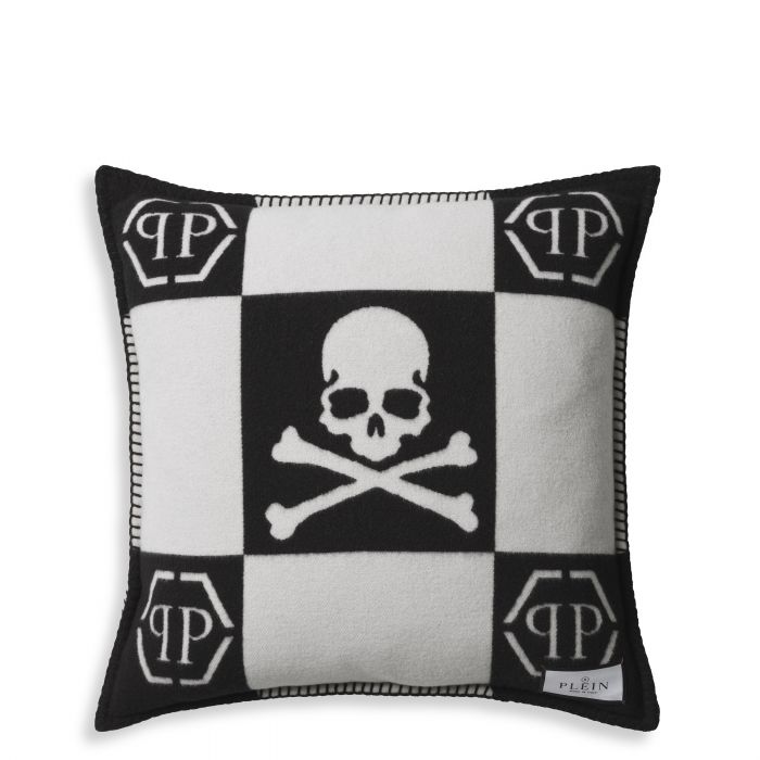 Купить Декоративная подушка Cushion Cashmere Skull в интернет-магазине roooms.ru