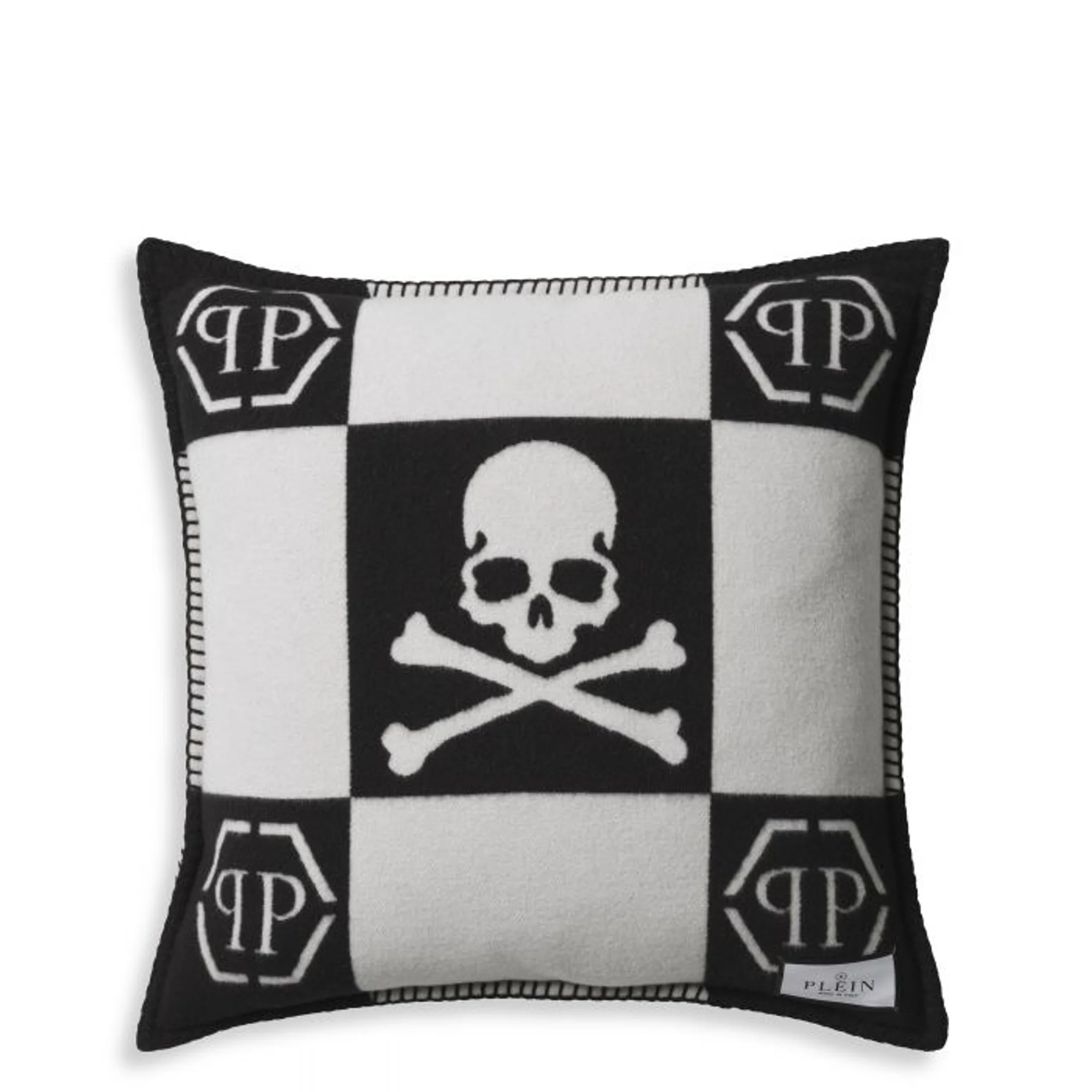 Купить Декоративная подушка Cushion Cashmere Skull в интернет-магазине roooms.ru