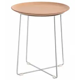 Light Veneer Wood,Chrome