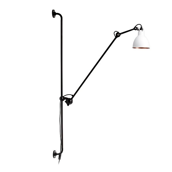  1 (Not Included),Matte White with Copper,Round