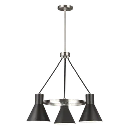 Brushed Nickel LED Bulb(s) Included