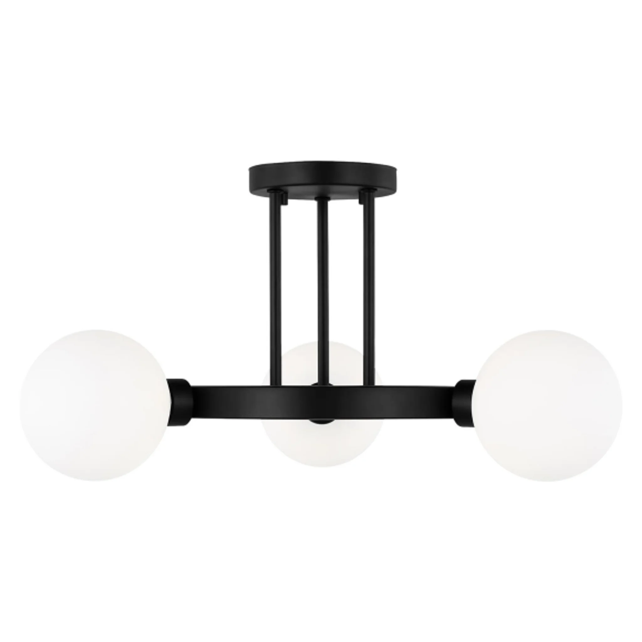 Купить Накладной светильник Clybourn Three Light Semi-Flush Mount в интернет-магазине roooms.ru