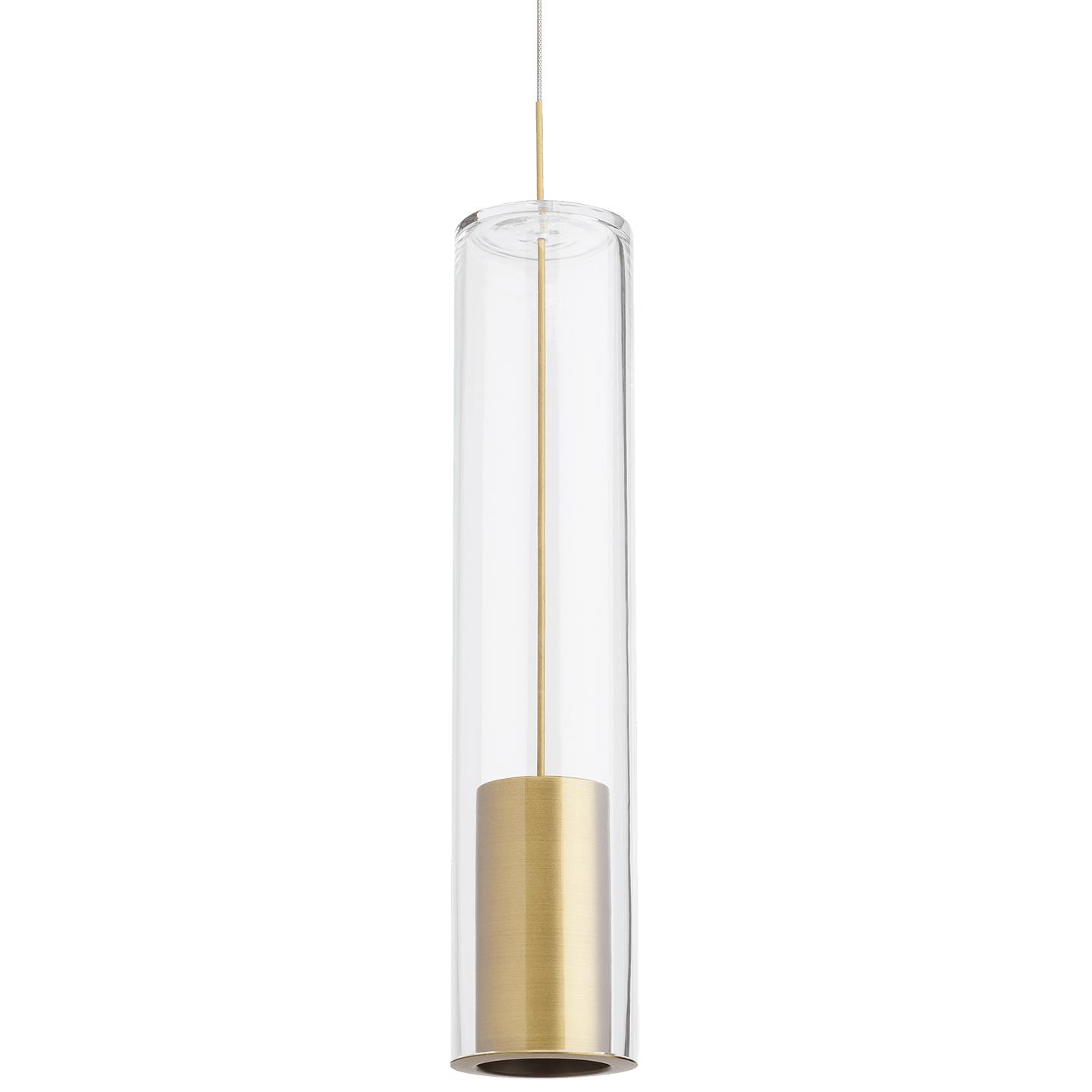 Aged Brass Clear 12 VOLT LED 90 CRI 3000K