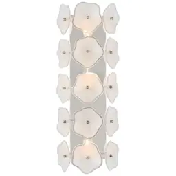Polished Nickel Cream Tinted Glass
