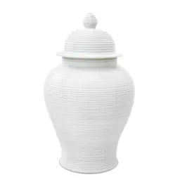 white porcelain L