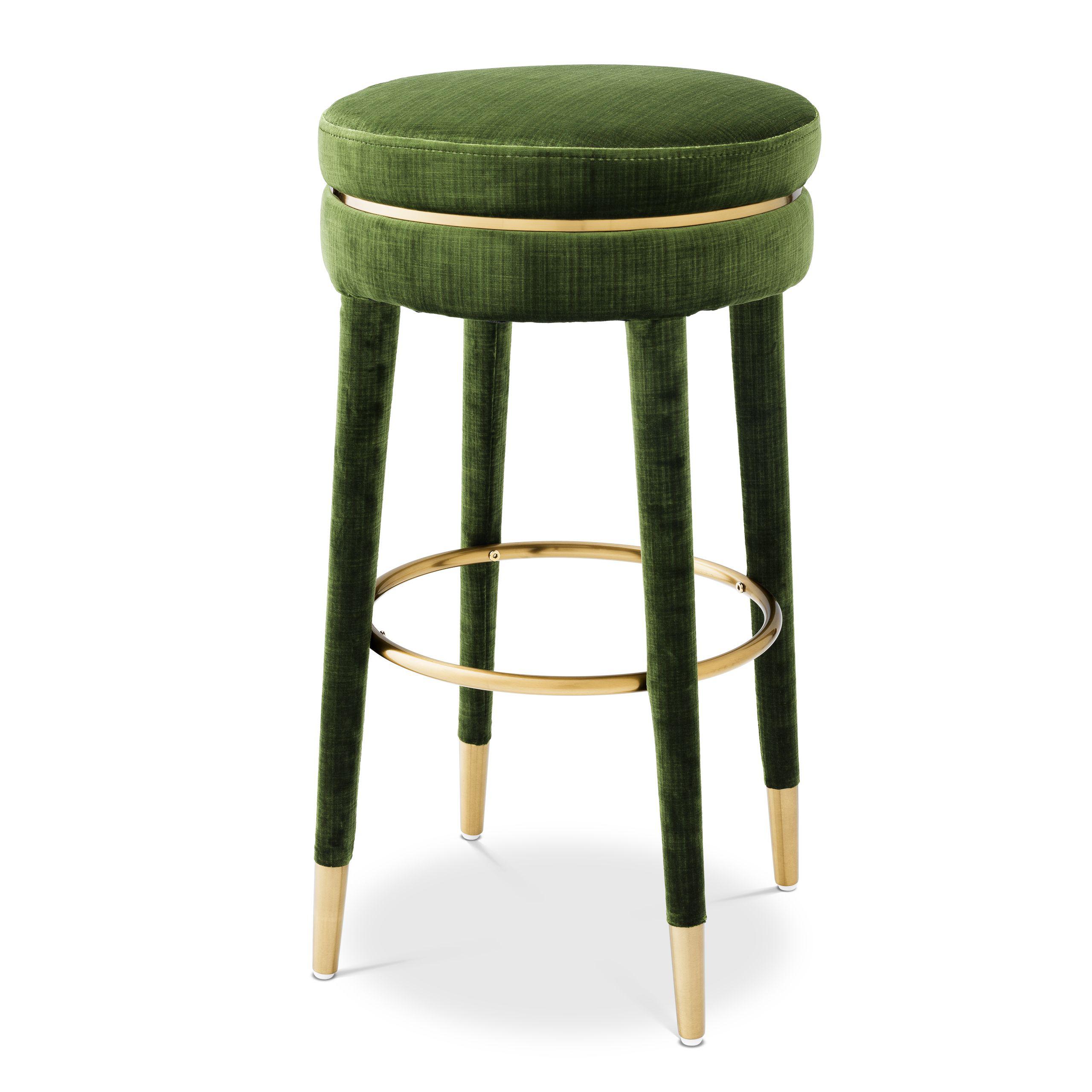 catania green velvet | brushed brass finish