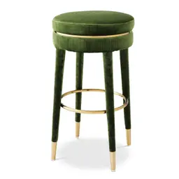 catania green velvet | brushed brass finish