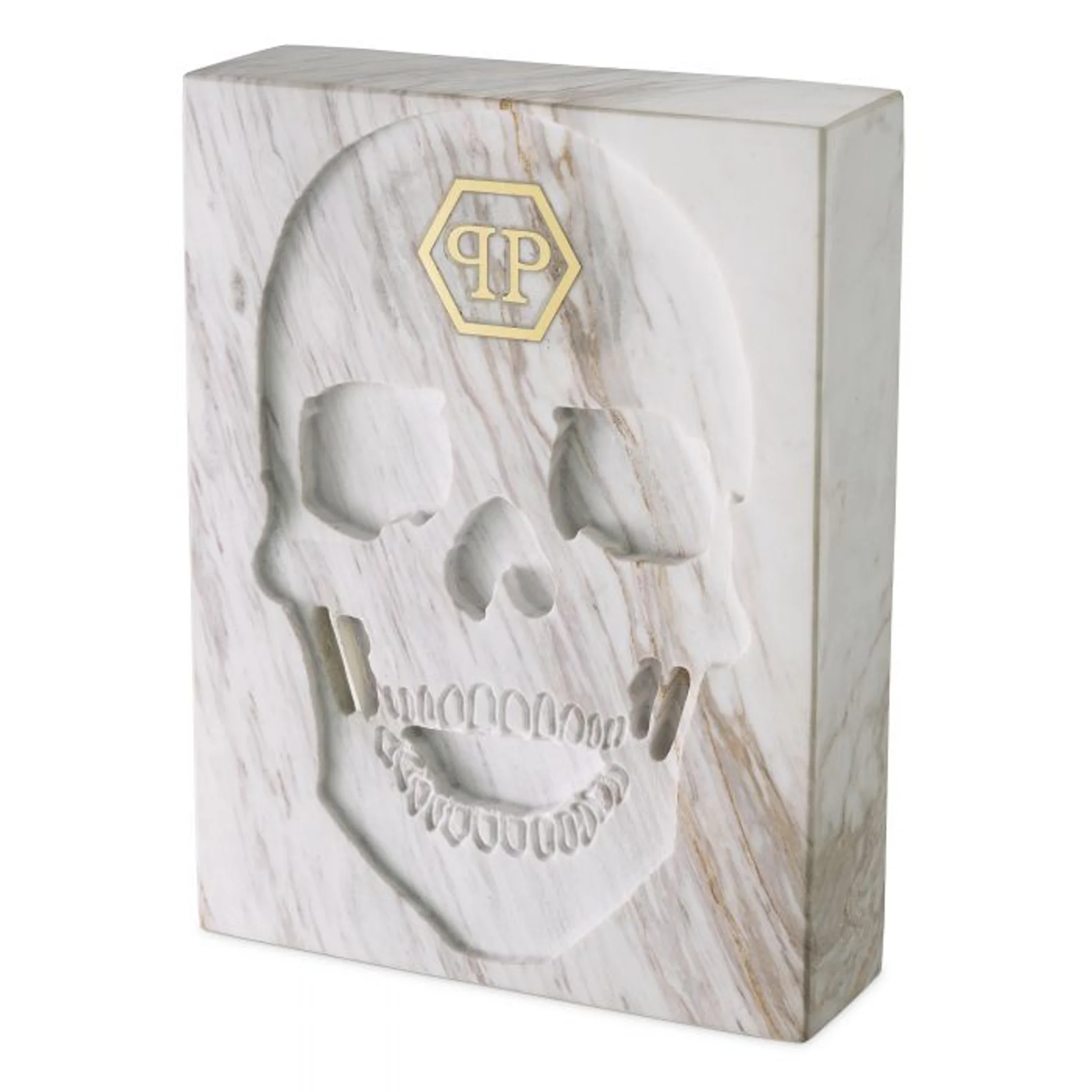 Купить Статуэтка Marble Skull book в интернет-магазине roooms.ru