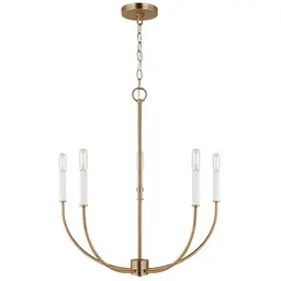 Satin Brass LED Bulb(s) Included