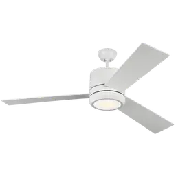 Matte White Housing With Matte White Blades