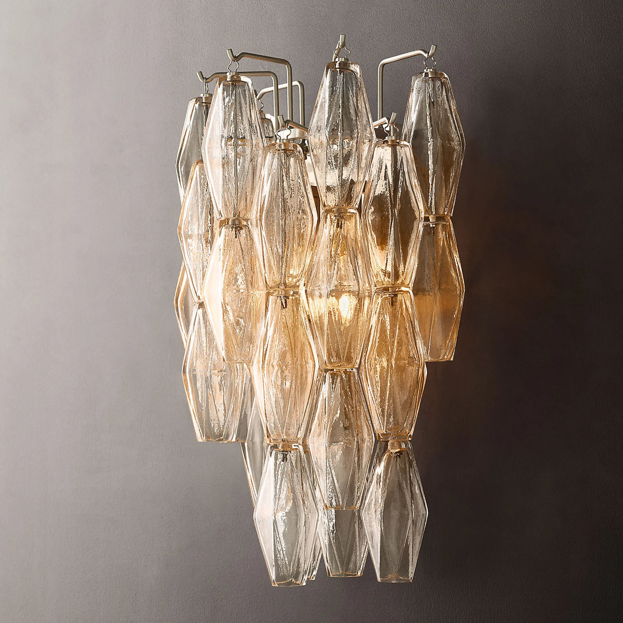 Купить Бра Chiara Clear Glass Sconce в интернет-магазине roooms.ru