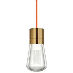 Aged Brass Orange LED 90 CRI WARM COLOR DIMMING 3000-2200K 120V (T24)