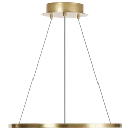 Natural Brass 24" Diameter Integrated LED 90 CRI 2200K 120V-277V