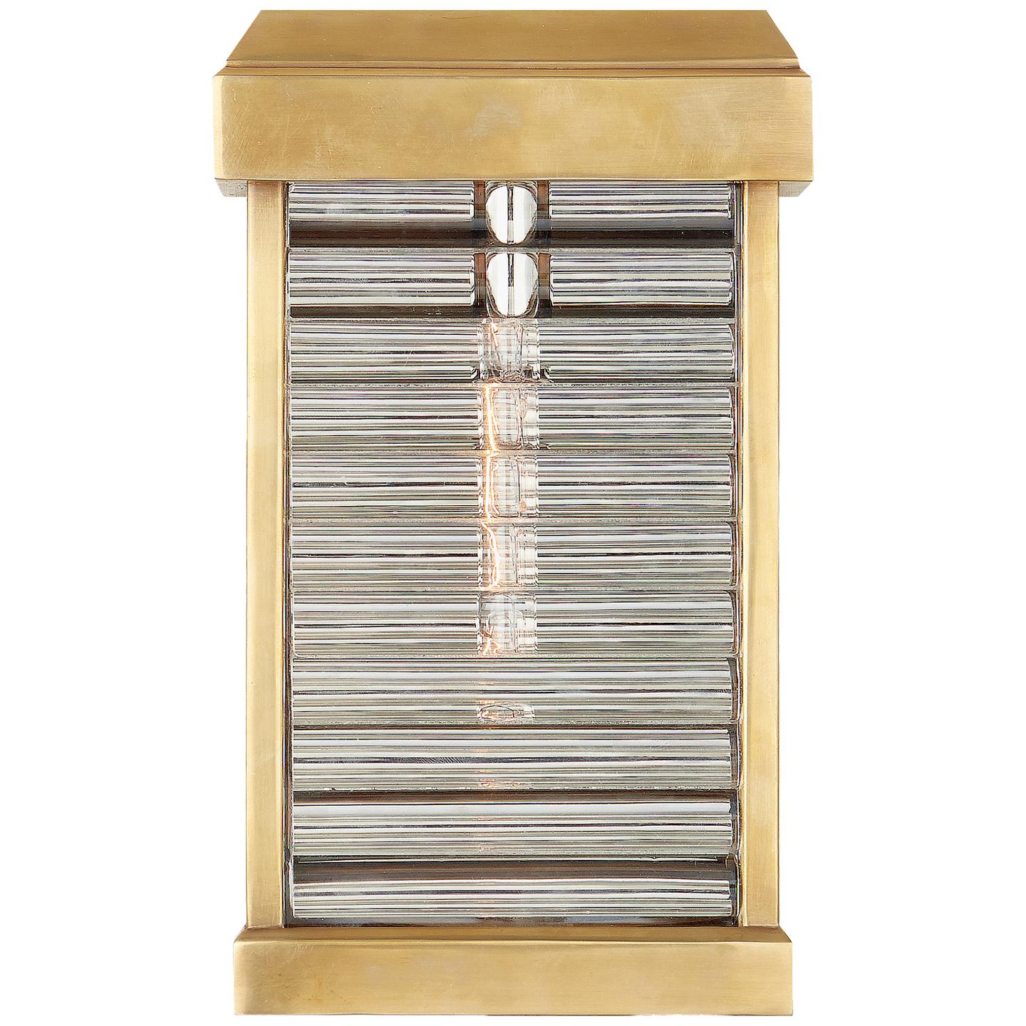 Купить Уличное бра Dunmore Small Curved Glass Louver Sconce в интернет-магазине roooms.ru