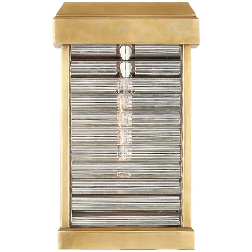 Купить Уличное бра Dunmore Small Curved Glass Louver Sconce в интернет-магазине roooms.ru