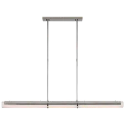 Polished Nickel White Glass