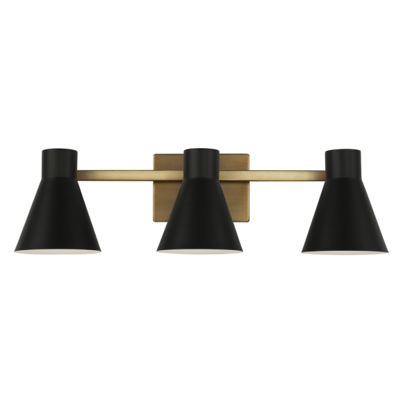 Satin Brass LED Bulb(s) Included