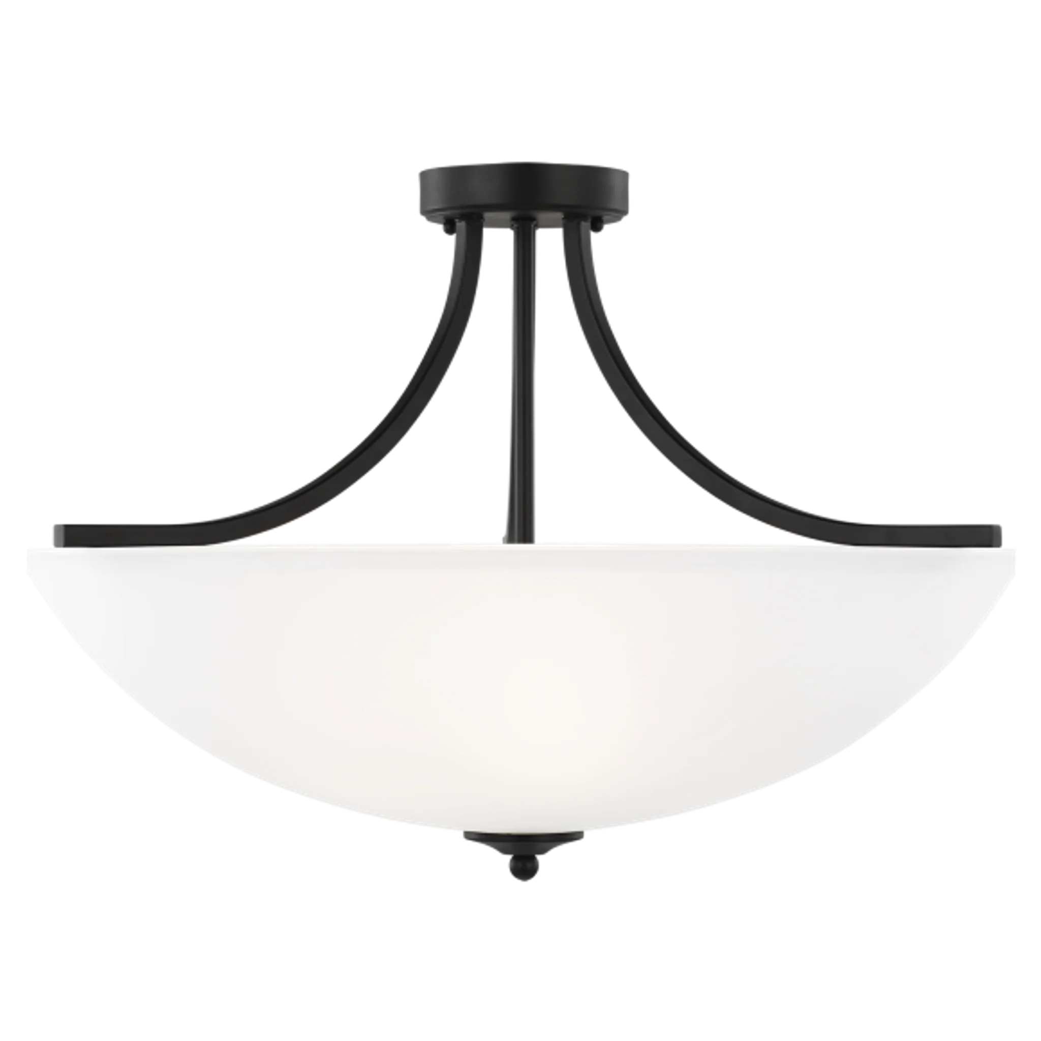 Купить Подвесной светильник Geary Large Four Light Semi-Flush Convertible Pendant в интернет-магазине roooms.ru