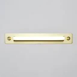 Brushed Brass,Large / 32 Inch