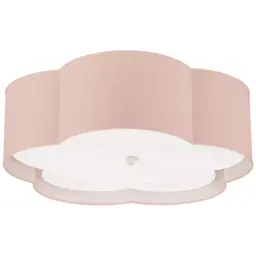 Pink and White Frosted Acrylic