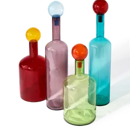Multi-colour Full coloured glass