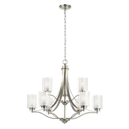 Brushed Nickel Bulb(s) Not Included