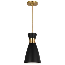 Midnight Black and Burnished Brass