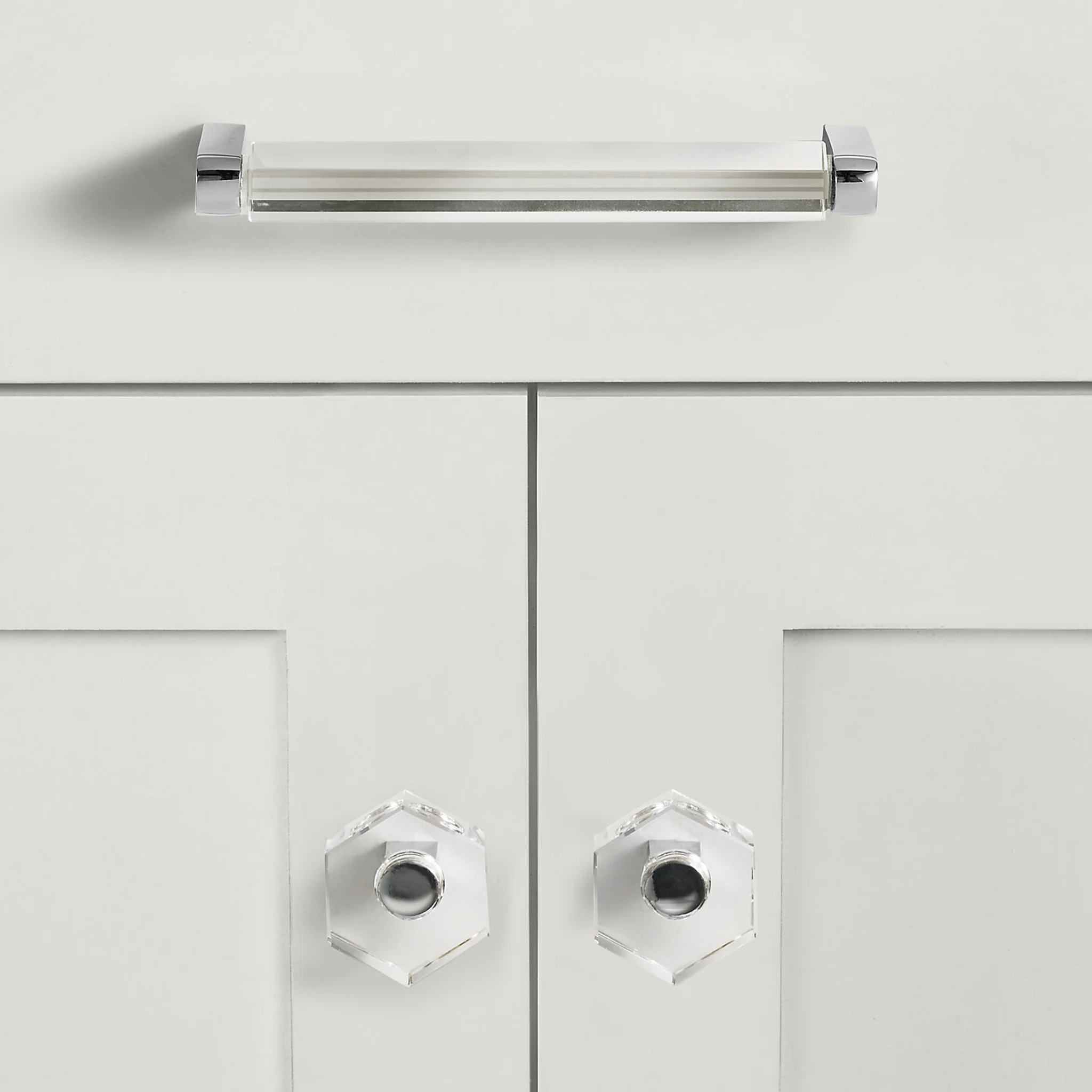 Купить Ручка-кнопка Lambeth Crystal Hexagonal Knob в интернет-магазине roooms.ru