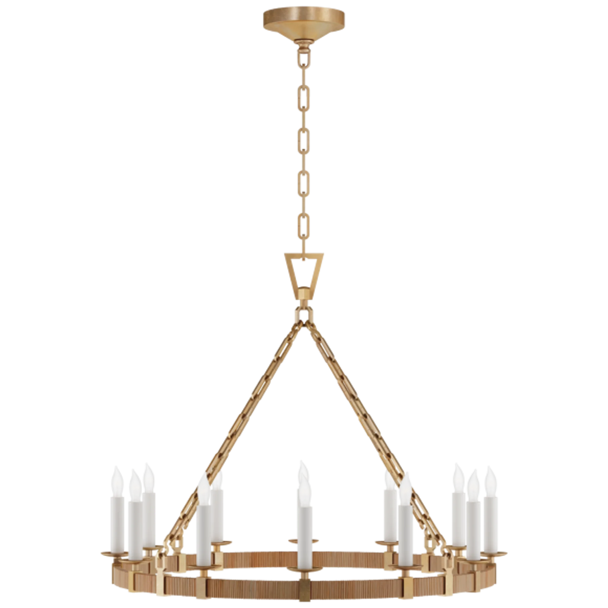Купить Люстра Darlana Medium Wrapped Ring Chandelier в интернет-магазине roooms.ru