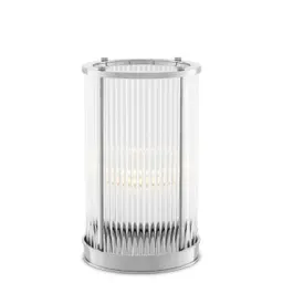 nickel finish | clear glass S