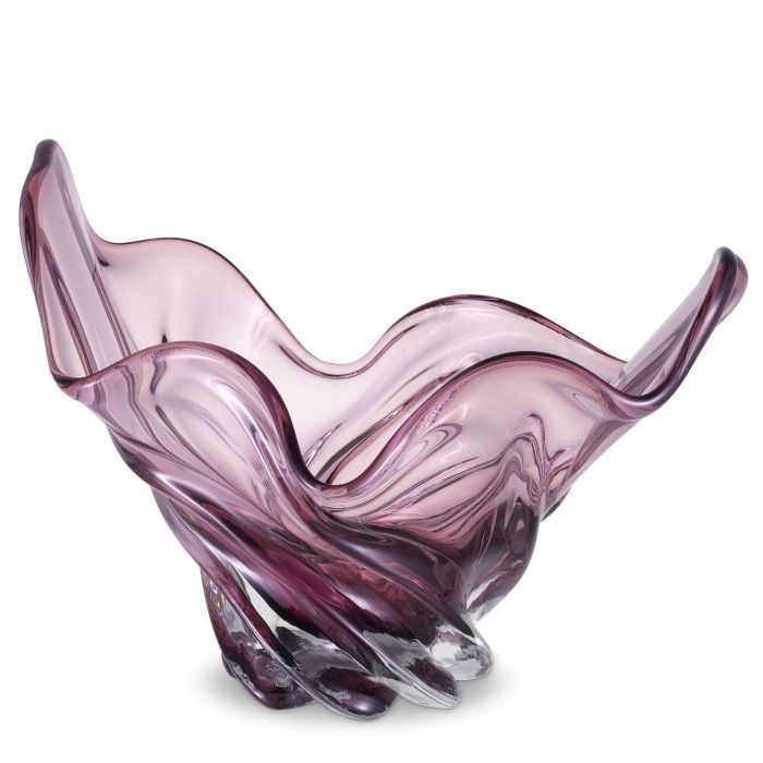 hand blown glass | pale pink colour