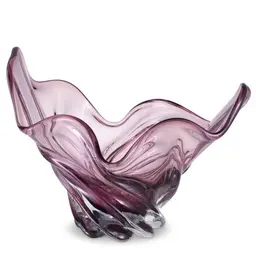 hand blown glass | pale pink colour