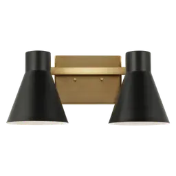 Satin Brass LED Bulb(s) Included