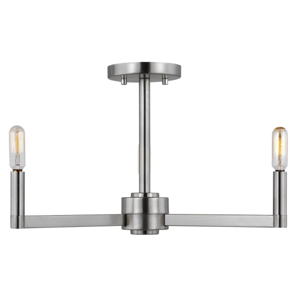Купить Накладной светильник Fullton Three Light Semi-Flush Mount в интернет-магазине roooms.ru