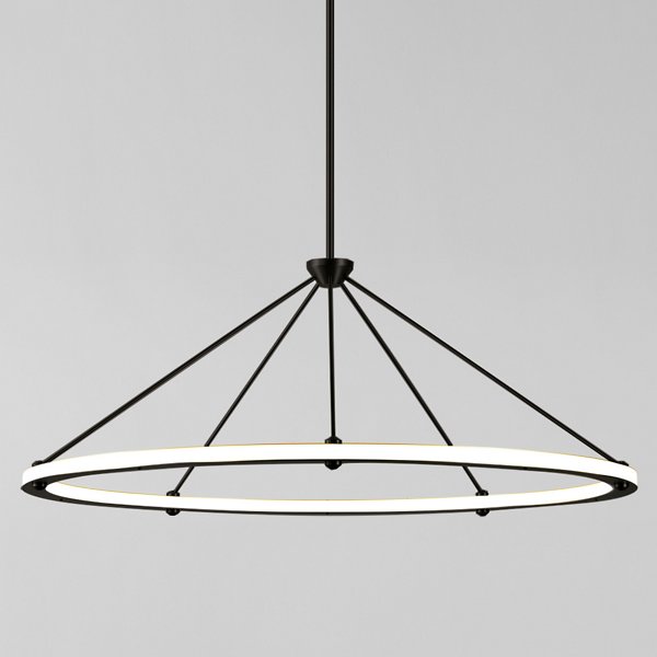 Купить Подвесной светильник Halo Circle LED Pendant Light в интернет-магазине roooms.ru
