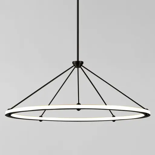 Купить Подвесной светильник Halo Circle LED Pendant Light в интернет-магазине roooms.ru