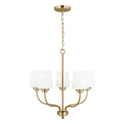 Satin Brass LED Bulb(s) Included