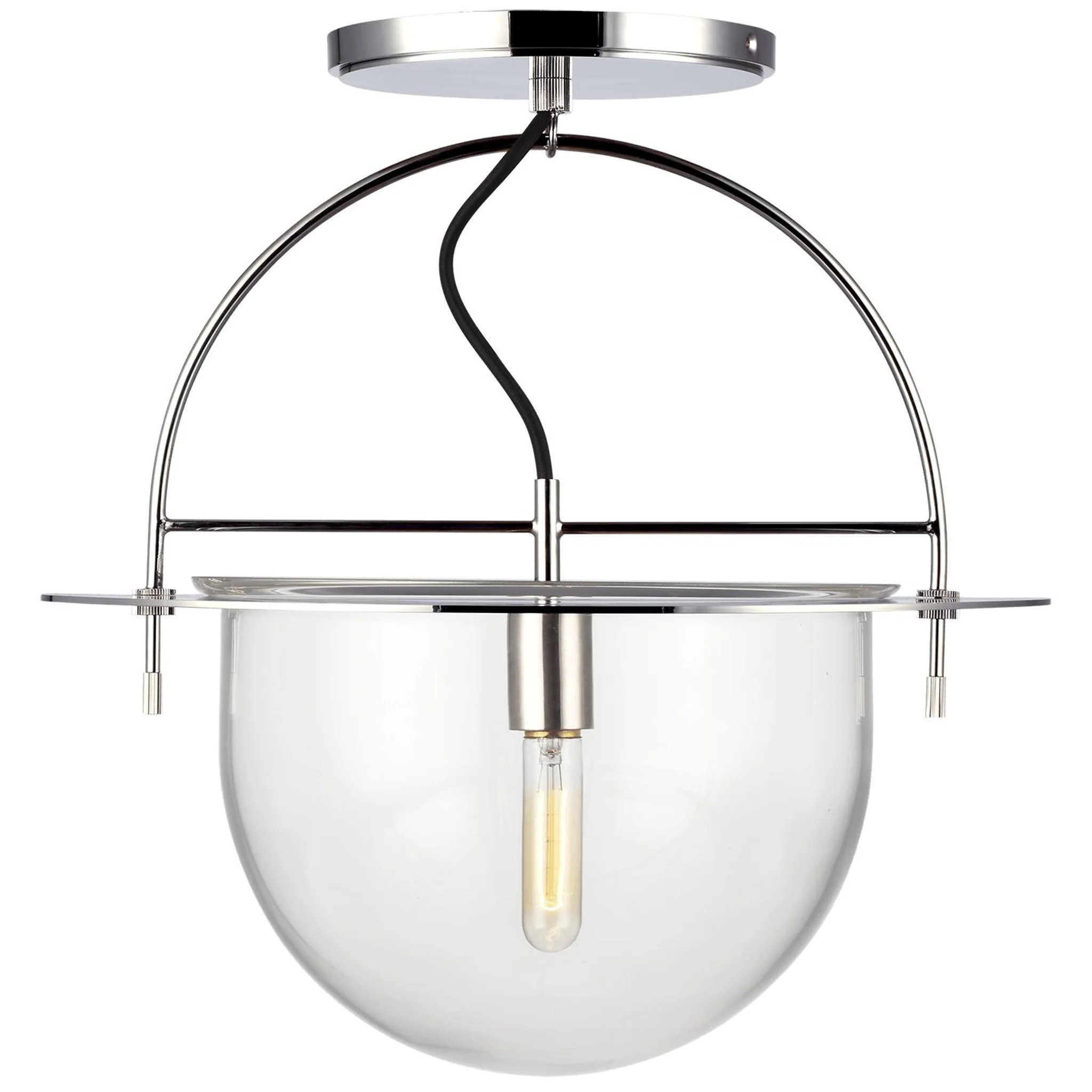 Купить Накладной светильник Nuance Large Semi-Flush Mount в интернет-магазине roooms.ru